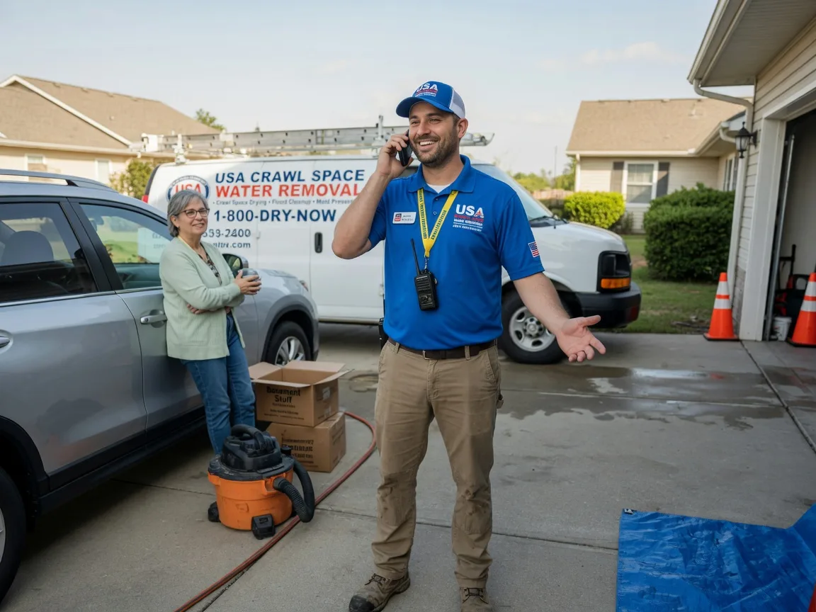 Crawl Space Water Removal Saint Charles, AR FAQs